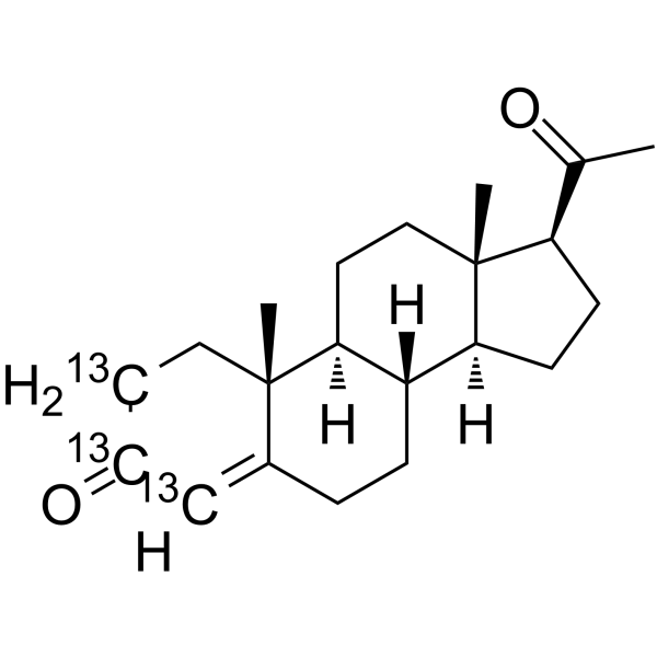 Progesterone-13C3 (progesterone 13C3) 327048-87-3